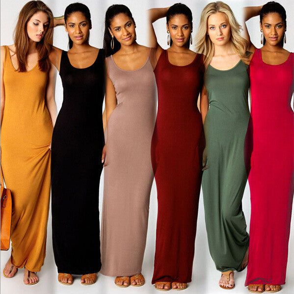 Slim Monique Maxi Dress – Shop Chainz